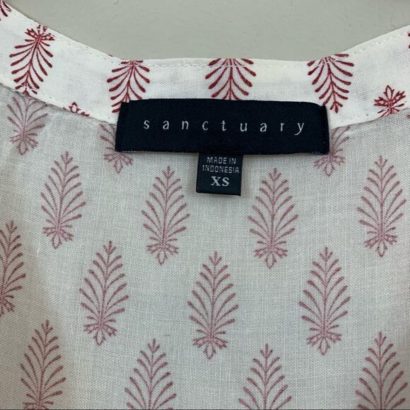 Sanctuary Mori Popover Tank in Filigree Patchwork - Picture 6 of 10